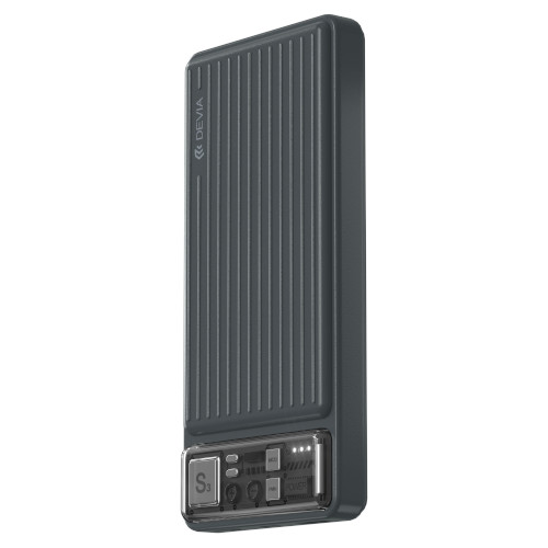Devia внешний аккумулятор Smart 10000 мАч Power Bank, черный