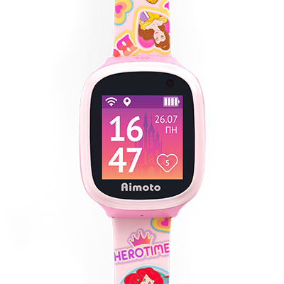 Aimoto|Disney "Принцессы" Умные часы-телефон с GPS (розовые)