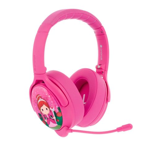Onanoff детские беспроводные наушники BuddyPhones Cosmos Plus, розовые