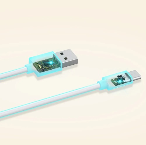Devia Кабель Smart series USB- Type-C, 5 В, 2 А, 2 м, белый