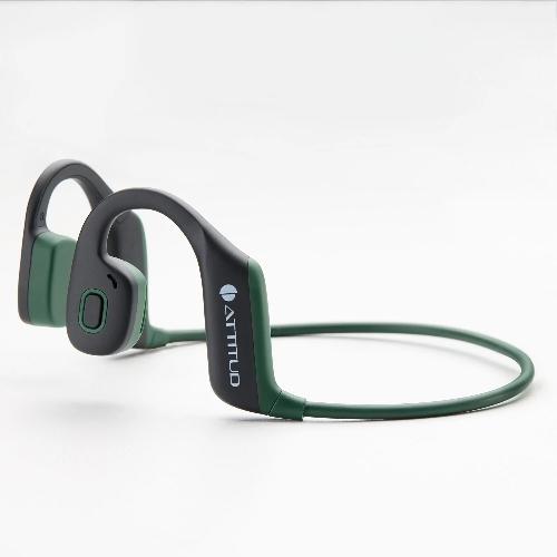 ATTITUD EarSPORT открытые беспроводные наушники, размер Large, зеленый