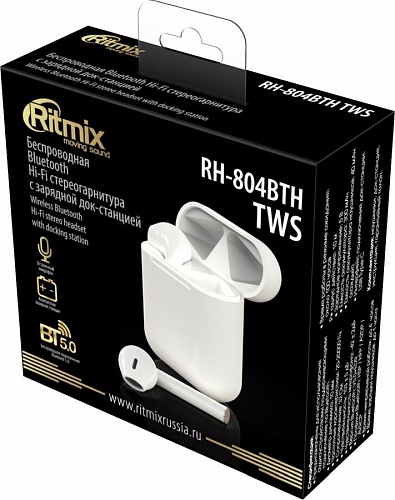 Ritmix TWS RH-804BTH белый