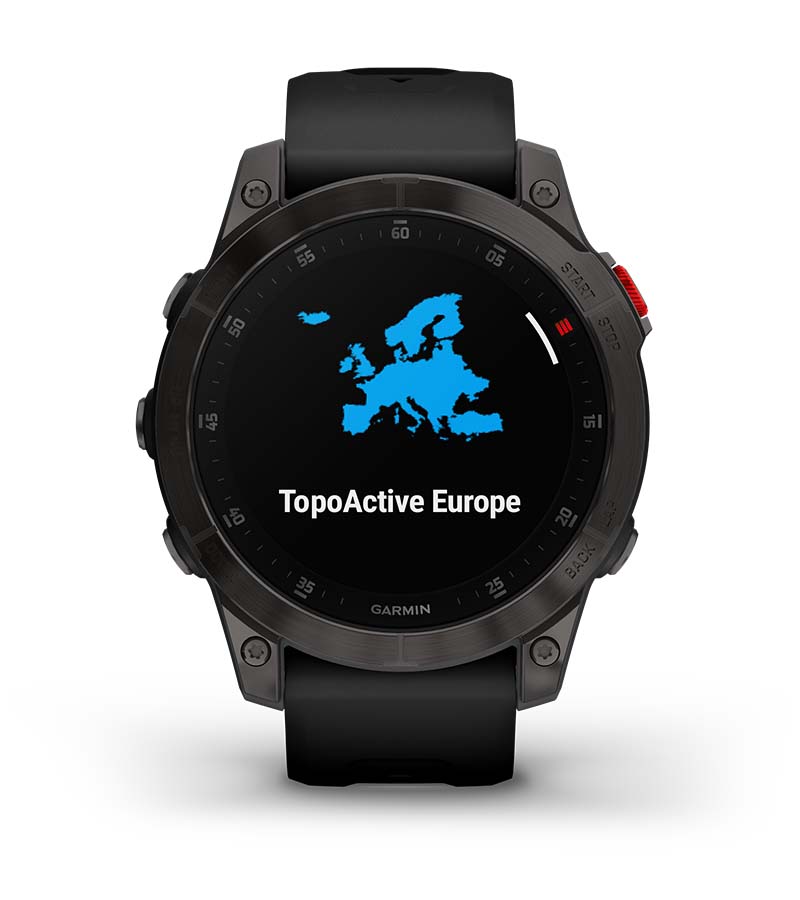 Карты TopoActive для нескольких континентов