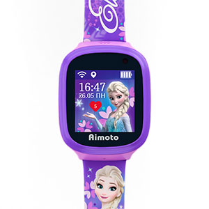 Aimoto|Disney Принцесса "Эльза" Умные часы-телефон с GPS (фиолетовые)