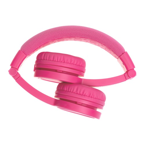 Onanoff детские проводные наушники BuddyPhones Explore Plus, розовые