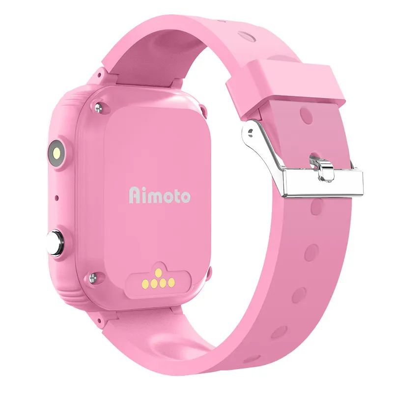 Aimoto PRO 4G с видеозвонком, GPS-геолокацией и батареей 750 мА (розовые) №422