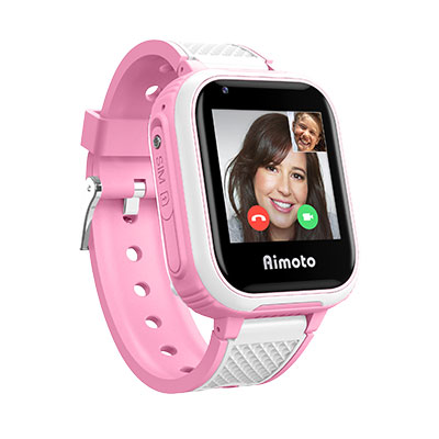 Aimoto Indigo детские умные часы 4G с видеозвонком и мощной батареей (розовый) 9500103 №422