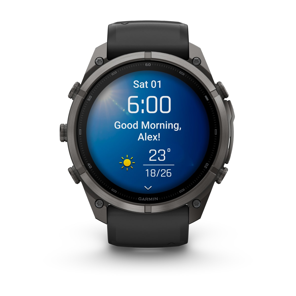 fenix 9 Pro - 51 мм, титановый, угольно-серый DLC, черно-серый силиконовый ремешок №422 fenix 9 Pro - 51 мм, титановый, угольно-серый DLC, черно-серый силиконовый ремешок №422