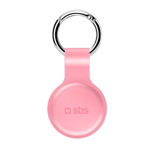 SBS Mobile Чехол для AirTag, силиконовый, розовый №422