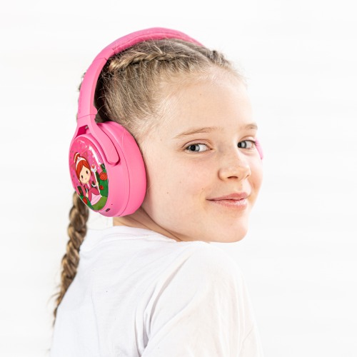 Onanoff детские беспроводные наушники BuddyPhones Cosmos Plus, розовые