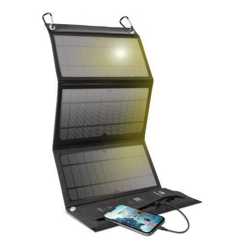 SBS Mobile Портативное зарядное устройство на солнечной батарее мощностью 21 Вт