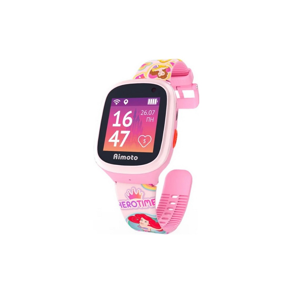 Aimoto|Disney Принцесса "Рапунцель" Умные часы-телефон с GPS (розовые) №422