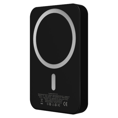 Devia внешний аккумулятор Smart PD 20W Magnet Wireless 5000 мАч, Power Bank V2, черный
