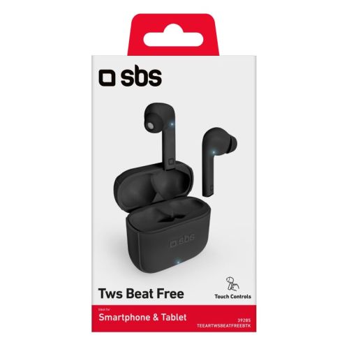 SBS Mobile Беспроводные наушники TWS Beat Free с сенсорным управлением
