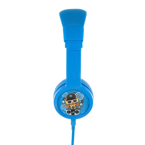 Onanoff детские проводные наушники BuddyPhones Explore Plus, голубые