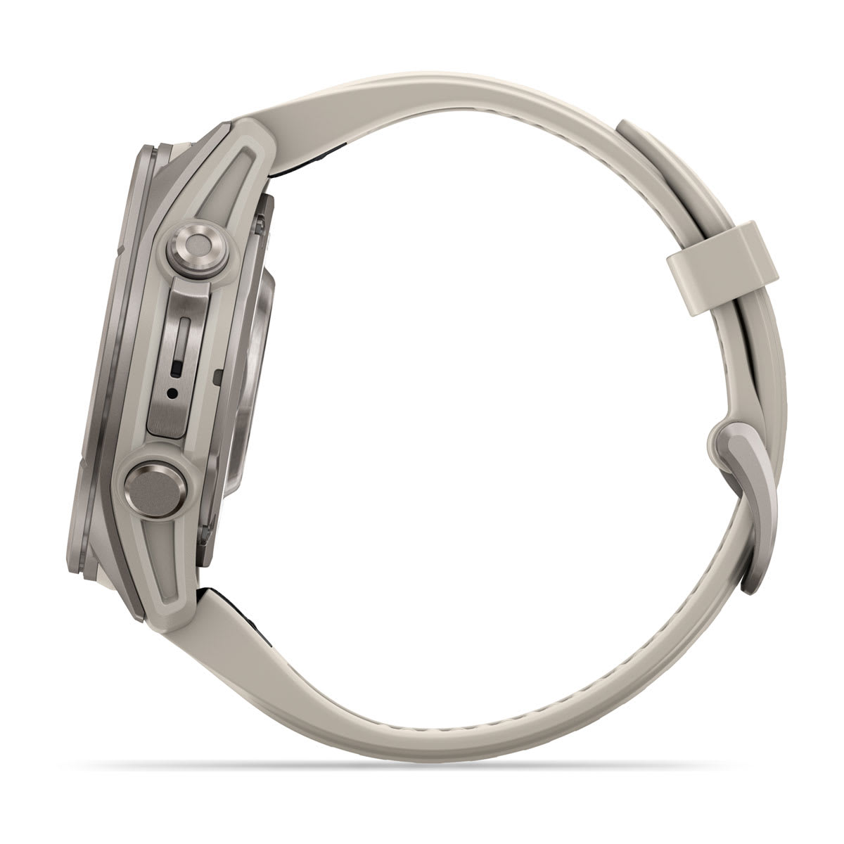 fenix 9 - 43 мм, титановый, туманно-серый силиконовый ремешок №422