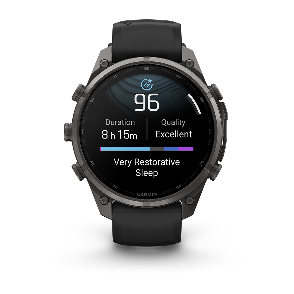 fenix 9 Pro - 47 мм, титановый, угольно-серый DLC, черно-серый силиконовый ремешок №422 fenix 9 Pro - 47 мм, титановый, угольно-серый DLC, черно-серый силиконовый ремешок №422
