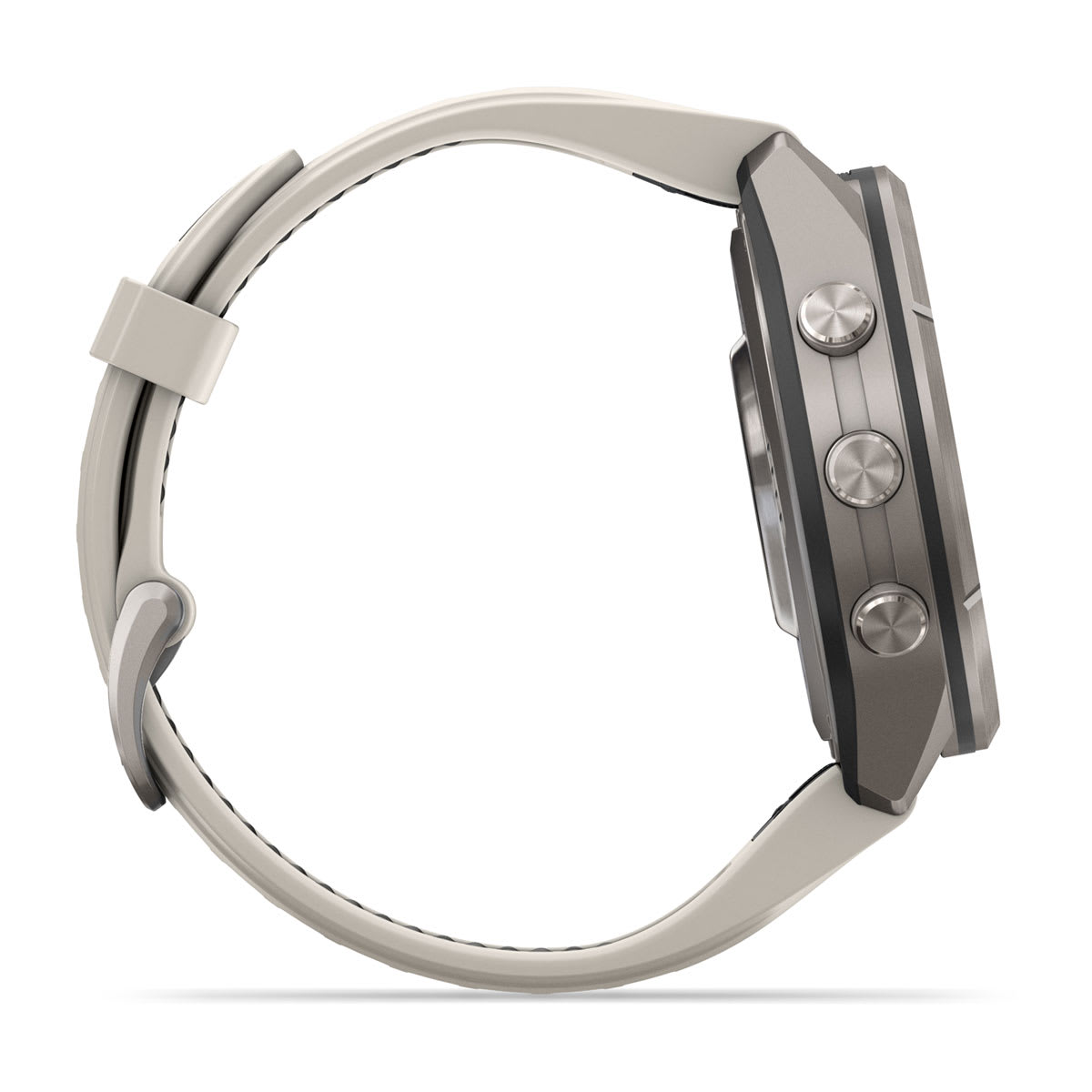 fenix 9 Pro - 43 мм, титановый, туманно-серый/темный песчаник силиконовый ремешок №422 fenix 9 Pro - 43 мм, титановый, туманно-серый/темный песчаник силиконовый ремешок №422