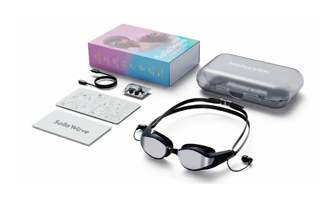 Holoswim SollaWave: первые плавательные очки, которые воспроизводят музыку и анализируют ваш стиль плавания