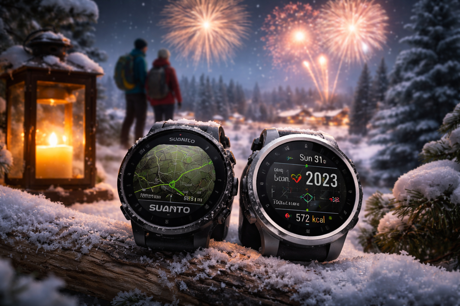 Новый год в движении: встретить праздник с Garmin и Suunto
