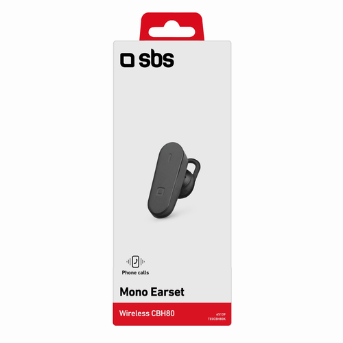 SBS беспроводная гарнитура BH80, Bluetooth 4.2, EDR, черная