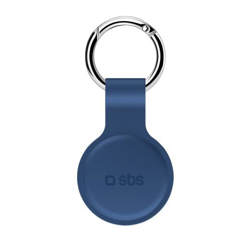 SBS Mobile Чехол для AirTag, силиконовый, голубой №422