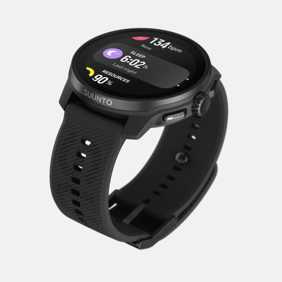 Комплект часы Suunto Race S All Black, черные и наушники Suunto Aqua Black №422