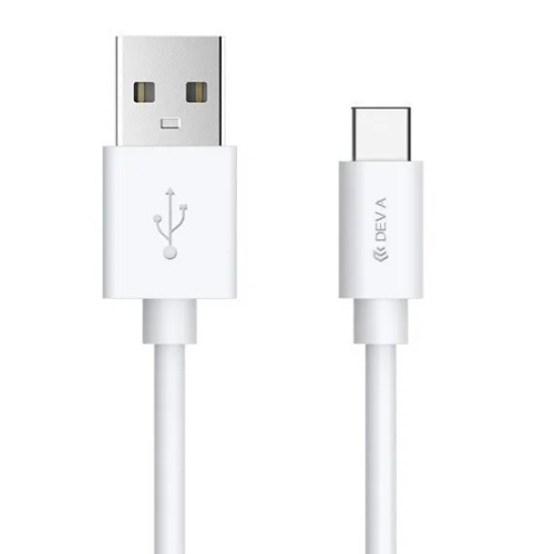 Devia Кабель Smart series USB- Type-C, 5 В, 2 А, 1 м, белый