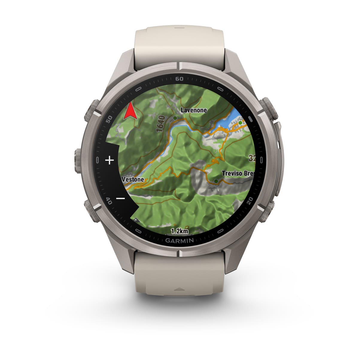 fenix 9 Pro - 43 мм, титановый, туманно-серый/темный песчаник силиконовый ремешок №422 fenix 9 Pro - 43 мм, титановый, туманно-серый/темный песчаник силиконовый ремешок №422