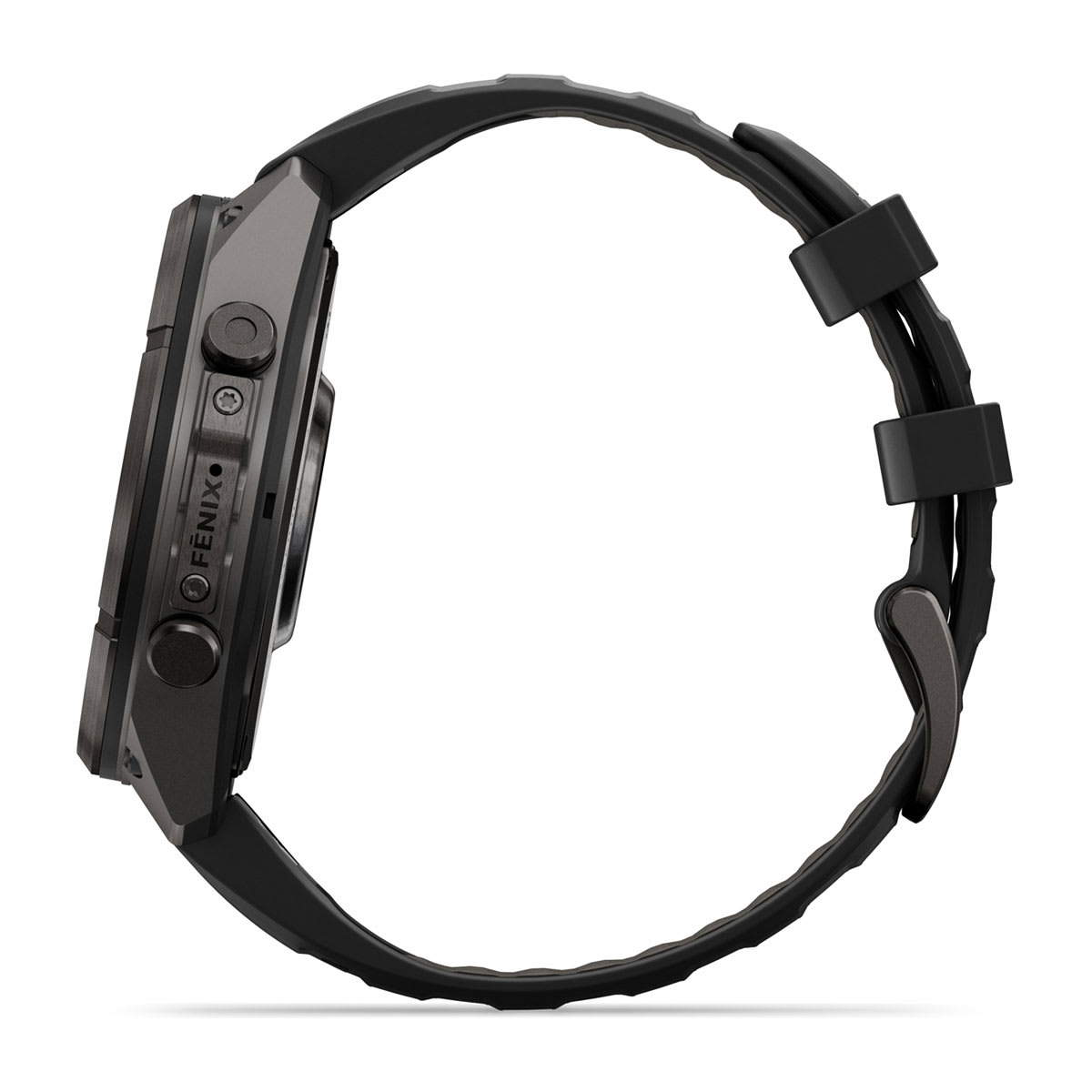 fenix 9 Pro - 47 мм, титановый, угольно-серый DLC, черно-серый силиконовый ремешок №422 fenix 9 Pro - 47 мм, титановый, угольно-серый DLC, черно-серый силиконовый ремешок №422