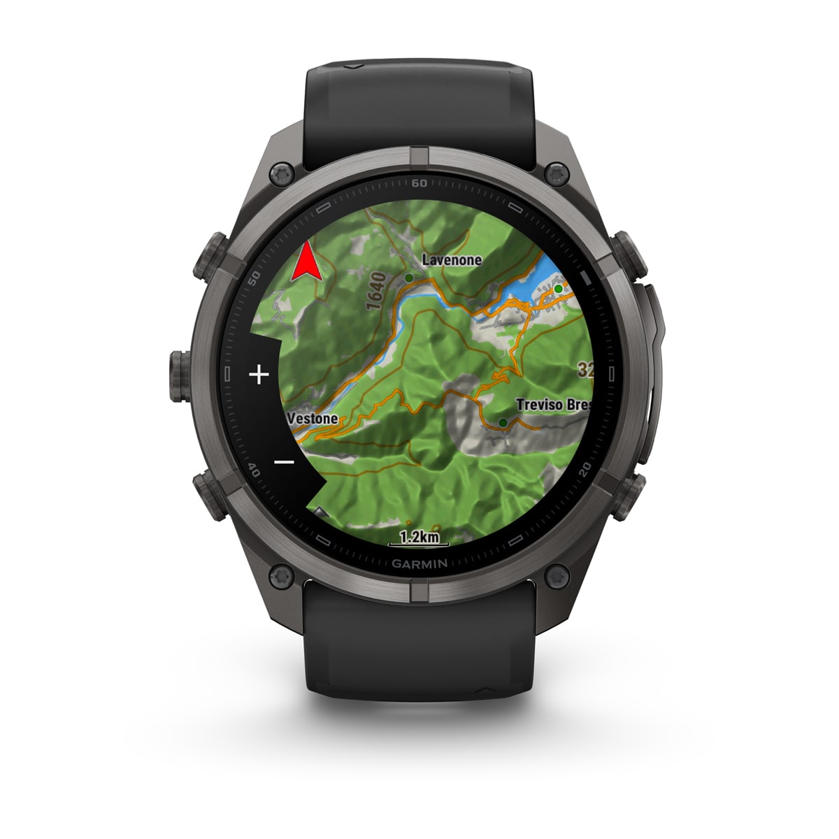 fenix 9 Pro - 51 мм, титановый, угольно-серый DLC, черно-серый силиконовый ремешок №422 fenix 9 Pro - 51 мм, титановый, угольно-серый DLC, черно-серый силиконовый ремешок №422