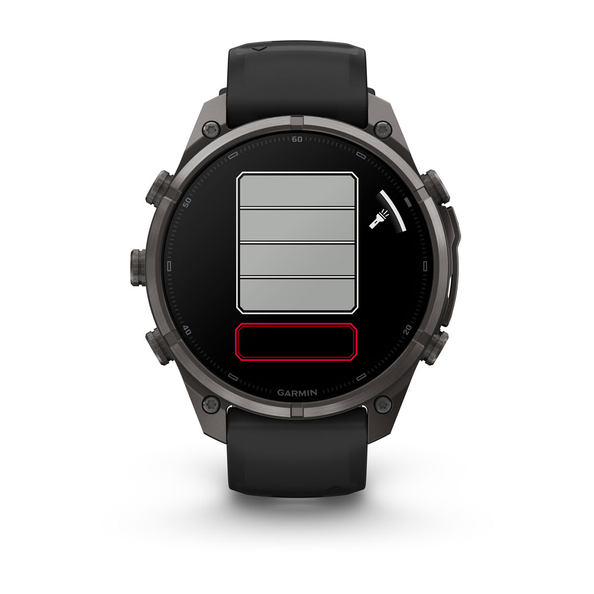 fenix 9 Pro - 47 мм, титановый, угольно-серый DLC, черно-серый силиконовый ремешок №422 fenix 9 Pro - 47 мм, титановый, угольно-серый DLC, черно-серый силиконовый ремешок №422
