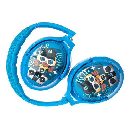 Onanoff детские беспроводные наушники BuddyPhones Cosmos Plus, голубые
