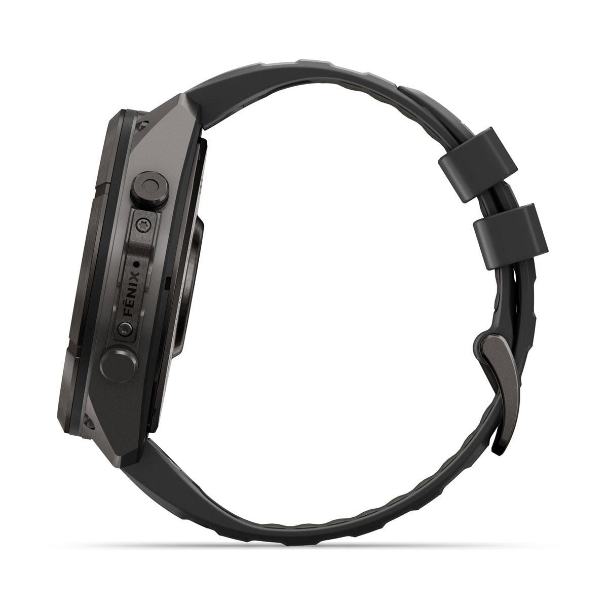 fenix 9 Pro - 51 мм, титановый, угольно-серый DLC, черно-серый силиконовый ремешок №422 fenix 9 Pro - 51 мм, титановый, угольно-серый DLC, черно-серый силиконовый ремешок №422
