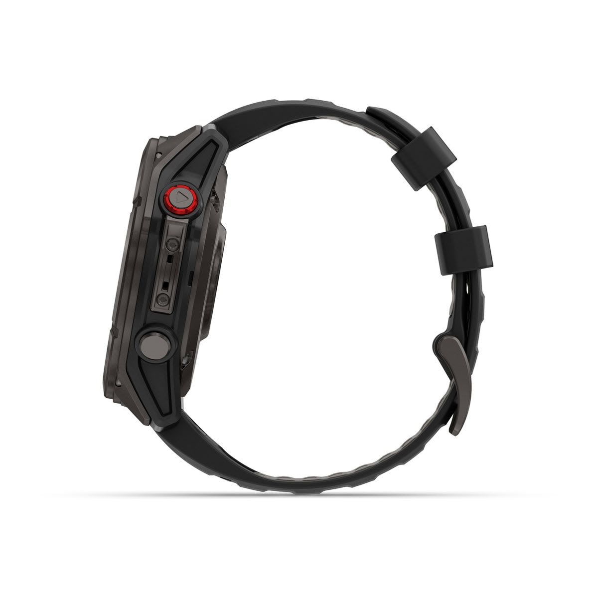 fenix 8 Pro - 51 мм, AMOLED, Sapphire, DLC, угольно-серый, черный силиконовый ремешок №422 fenix 8 Pro - 51 мм, AMOLED, Sapphire, DLC, угольно-серый, черный силиконовый ремешок №422