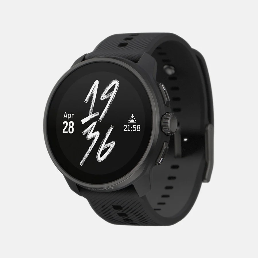 Комплект часы Suunto Race S All Black, черные и наушники Suunto Aqua Black №422