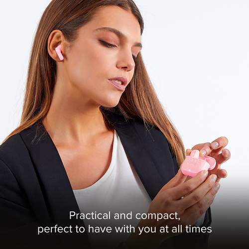 SBS наушники TWS Air Free, Bluetooth 5.0, розовые