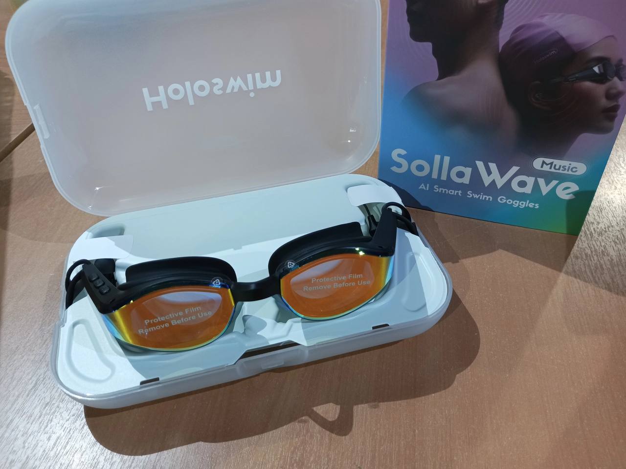 Holoswim Solla Wave All Music: музыка, тренер и спортивная аналитика прямо во время заплыва