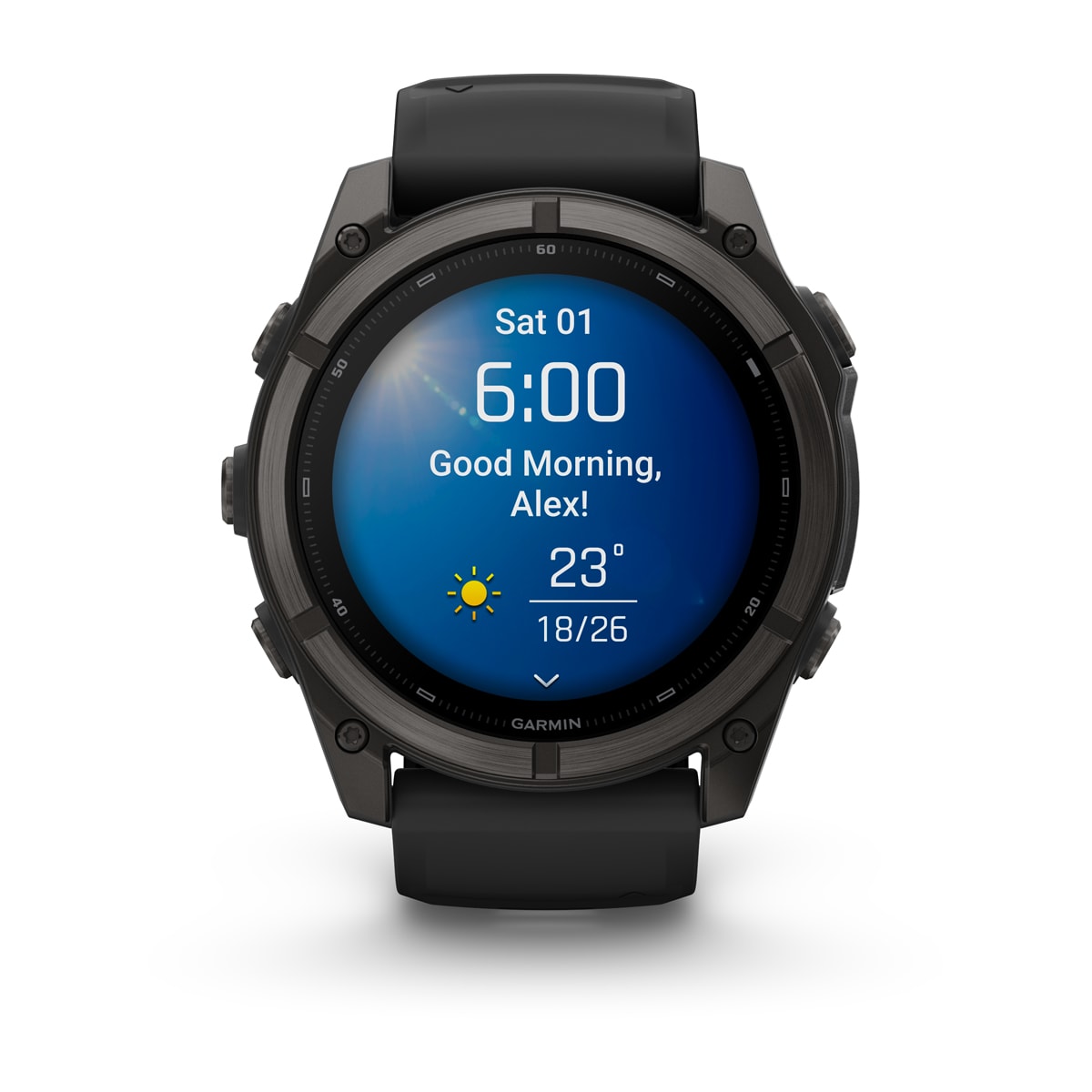 fenix 9 - 51 мм, титановый, угольно-серый DLC, черный силиконовый ремешок №422 fenix 9 - 51 мм, титановый, угольно-серый DLC, черный силиконовый ремешок №422