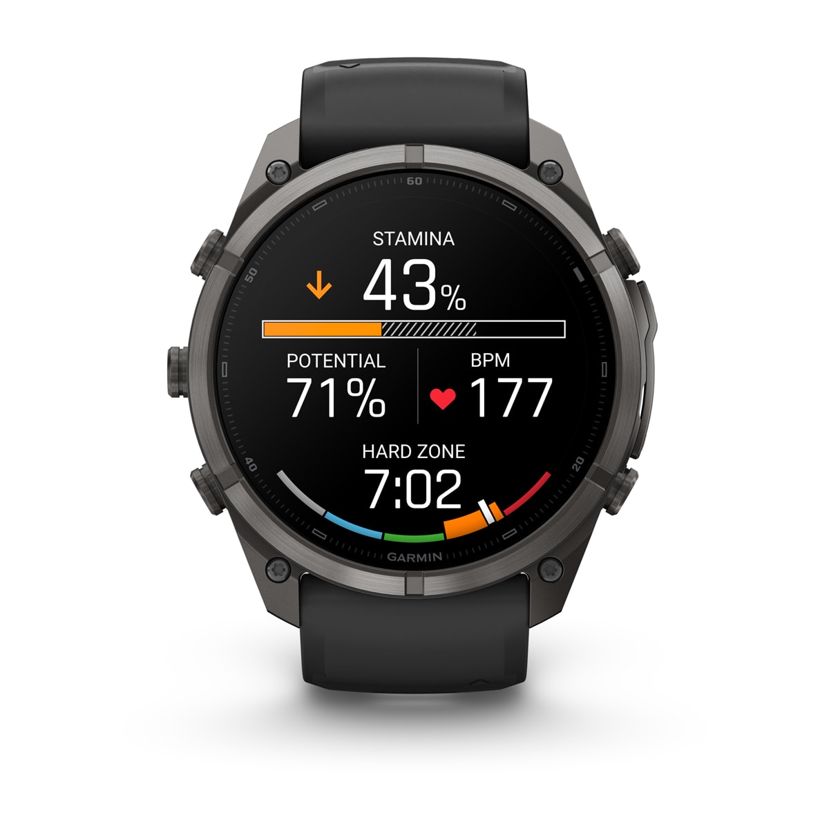 fenix 9 Pro - 51 мм, титановый, угольно-серый DLC, черно-серый силиконовый ремешок №422 fenix 9 Pro - 51 мм, титановый, угольно-серый DLC, черно-серый силиконовый ремешок №422
