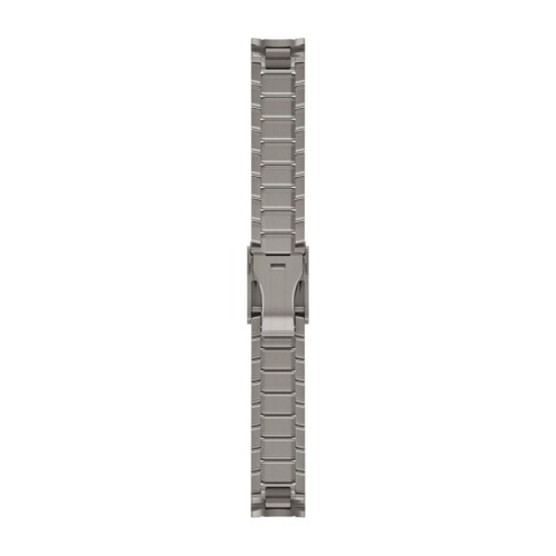 Ремешок сменный QuickFit 22 мм (титановый) закаленный, Swept-Link, серый 	