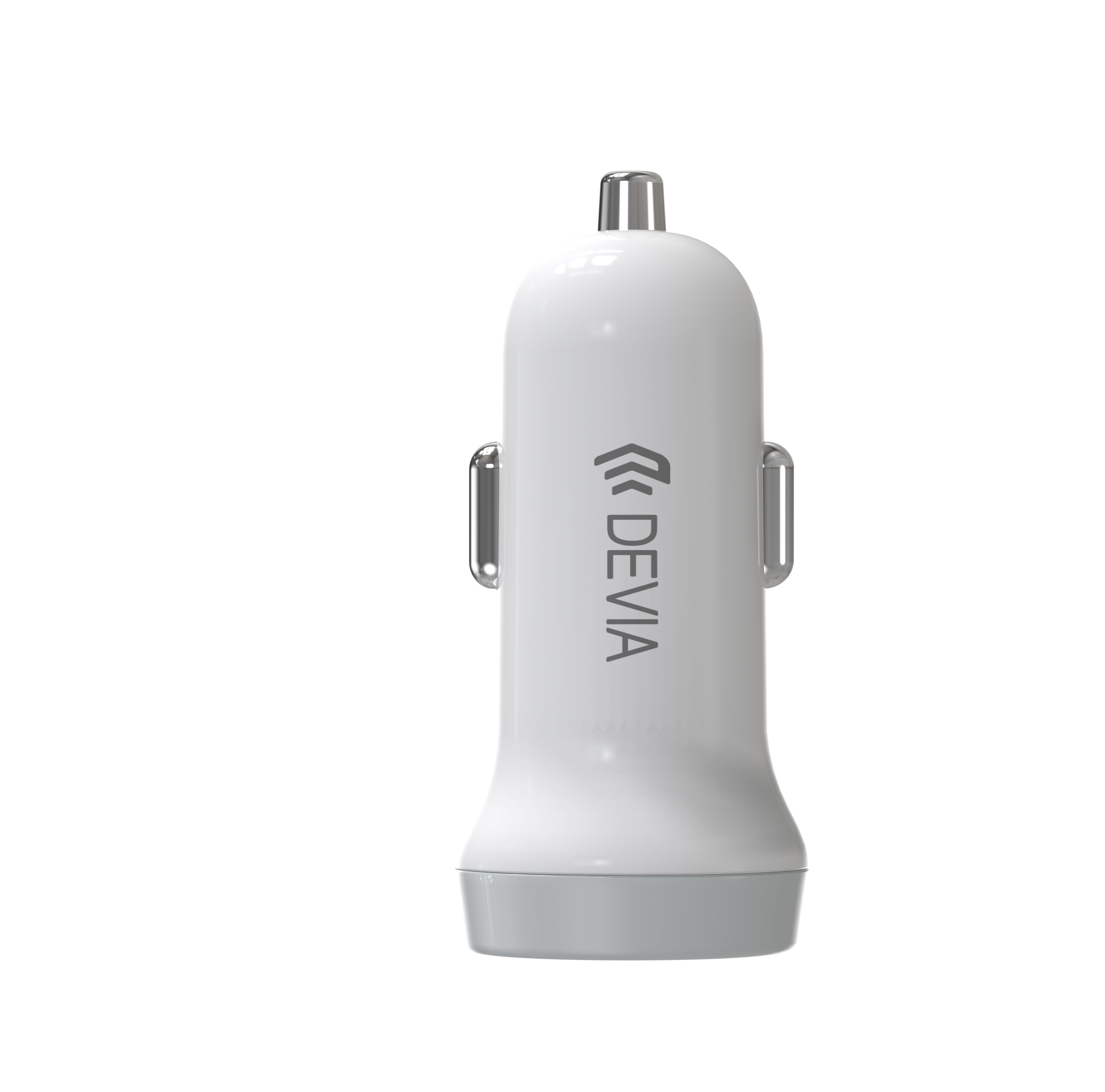 Devia Автомобильная зарядка Smart Series Car Chager (2 USB, 5 В, 3.1 А), белая №422