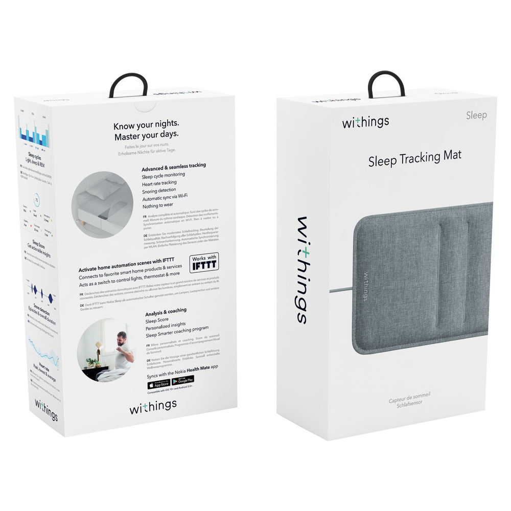 Датчик Withings Sleep для анализа циклов сна №422 Датчик Withings Sleep для анализа циклов сна №422