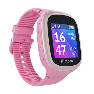 Aimoto Start 2 детские умные часы (розовый)