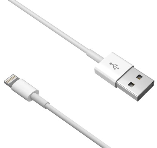 Devia Кабель Smart series USB - Lightning, 5 В, 2 А, 1 м, белый