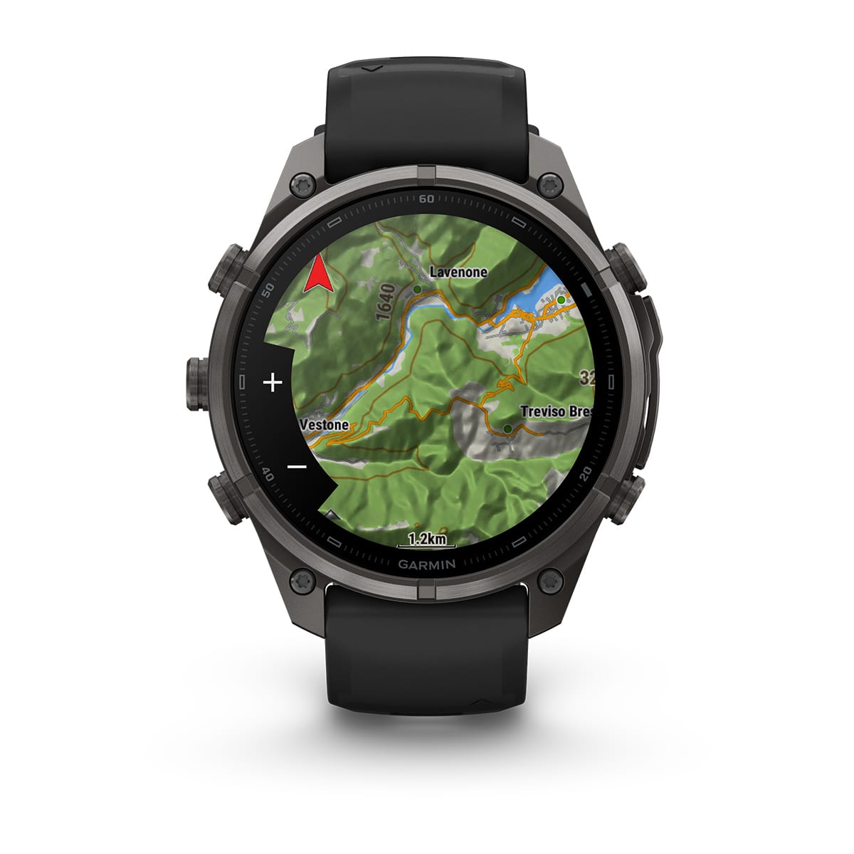 fenix 9 Pro - 47 мм, титановый, угольно-серый DLC, черно-серый силиконовый ремешок №422 fenix 9 Pro - 47 мм, титановый, угольно-серый DLC, черно-серый силиконовый ремешок №422