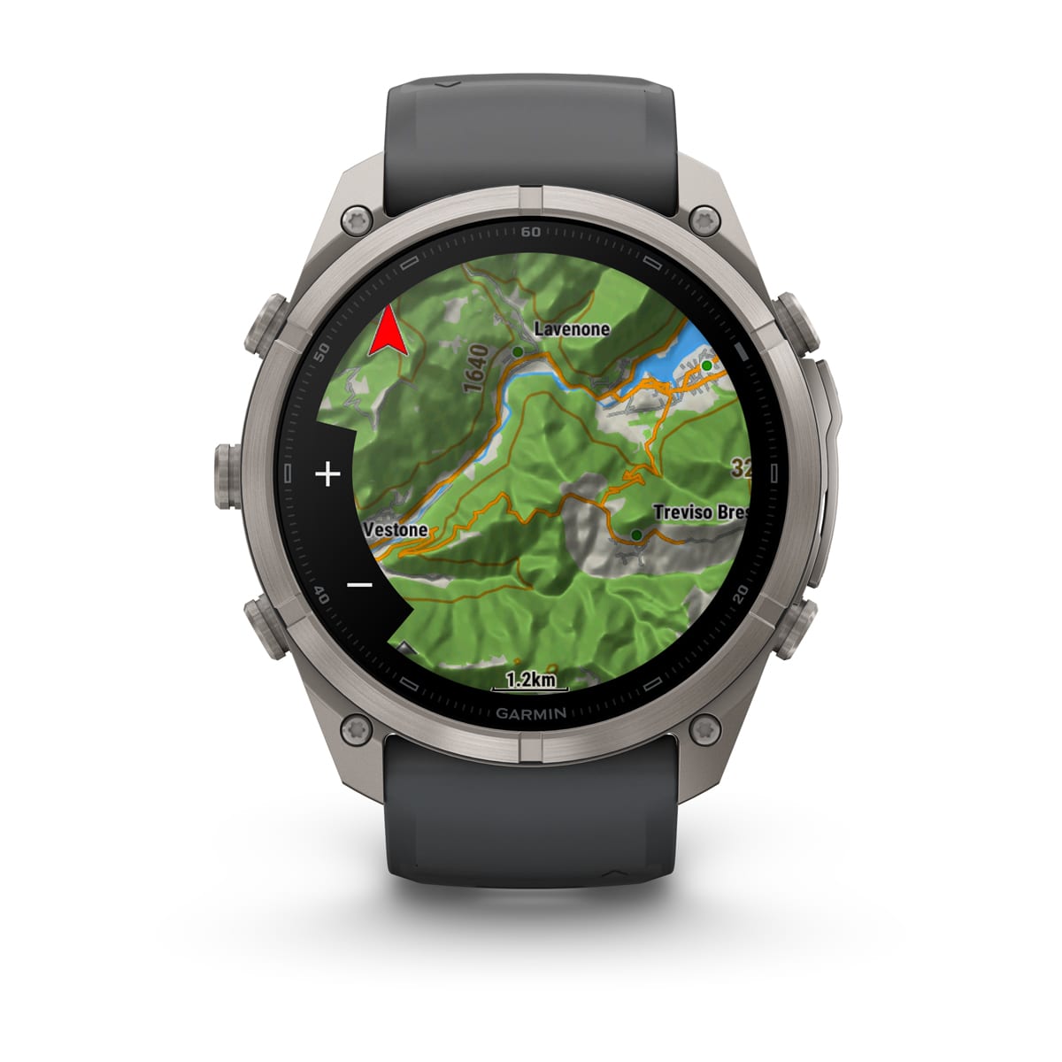 fenix 9 Pro - 51 мм, титановый, черный силиконовый ремешок №422 fenix 9 Pro - 51 мм, титановый, черный силиконовый ремешок №422