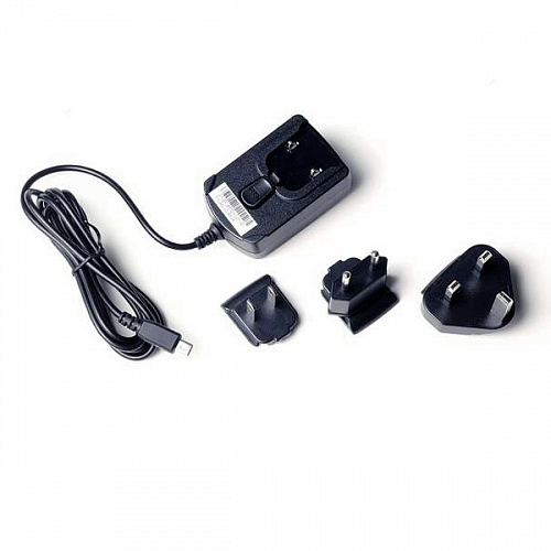Адаптер для сети 220В с встроенным mini-USB кабелем