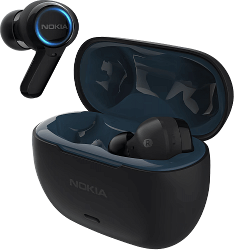 NOKIA Clarity Earbuds Pro TWS-841w, Беспроводные наушники, черные/синие