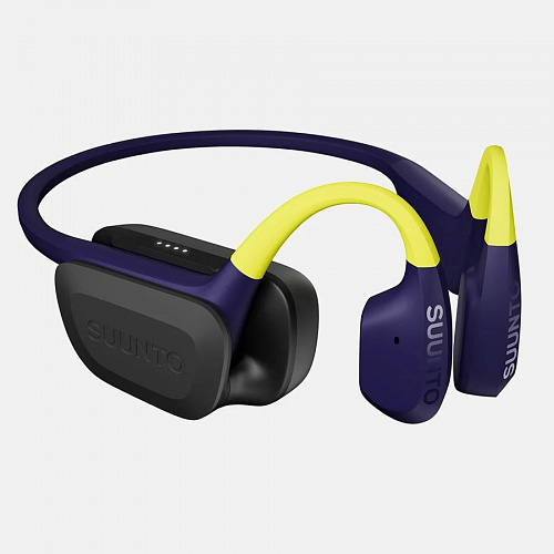 Комплект часы Suunto Race S All Black, черные и наушники Suunto Lime Blue